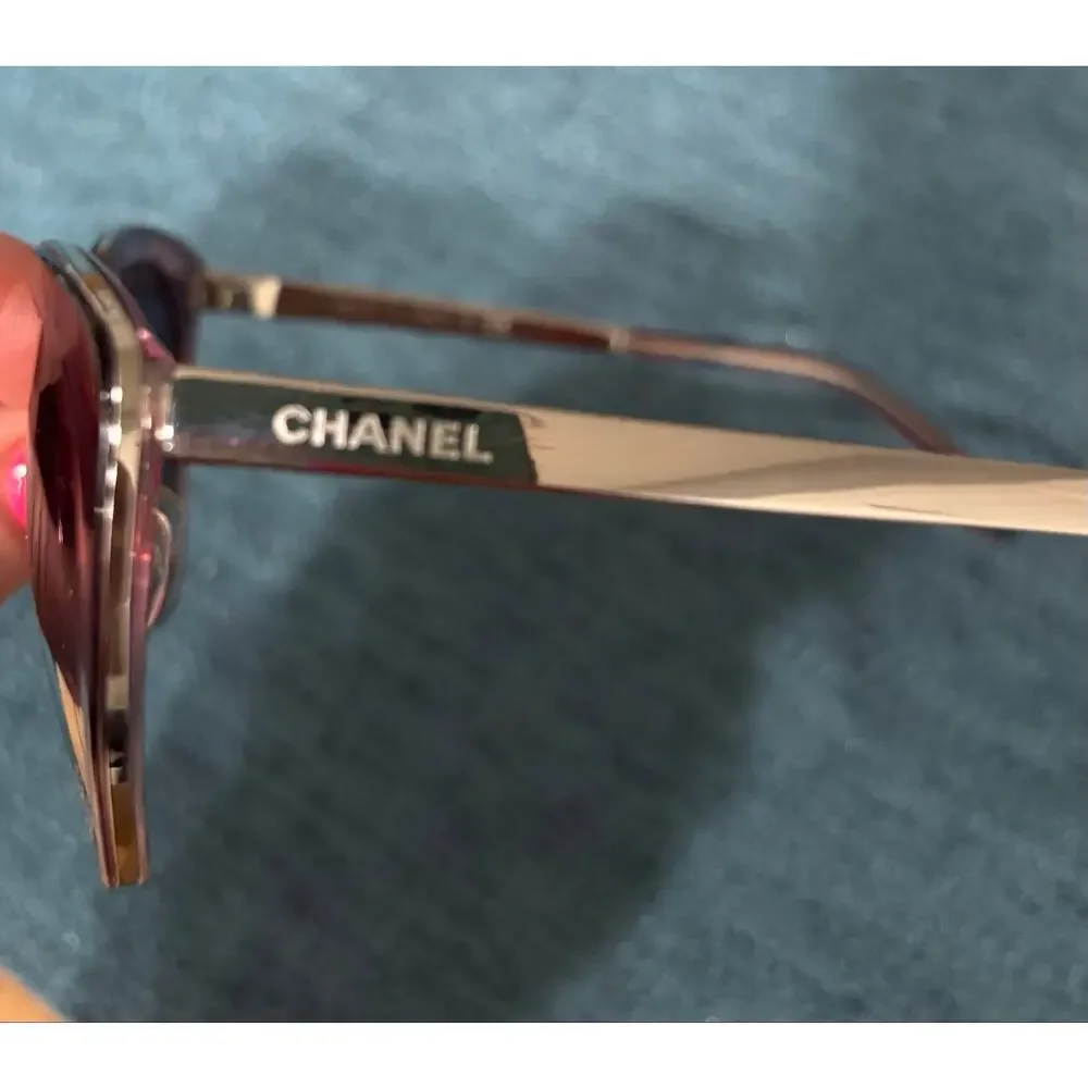 Chanel Cat Eye 4208 Pink/Purple Sunglasses